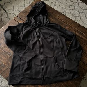 Tangerine Soft Shell Hoodie Jacket SZ XXL